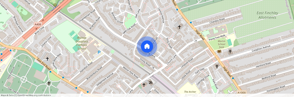 Long Lane, East Finchley, London, N2