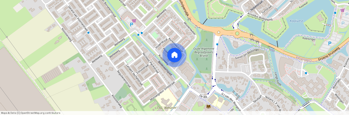 De Kanterstraat, 3232 AA, Brielle