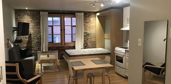 Loft entièrement meublé à louer Vieux-Québec avril 2026 - Photo 2
