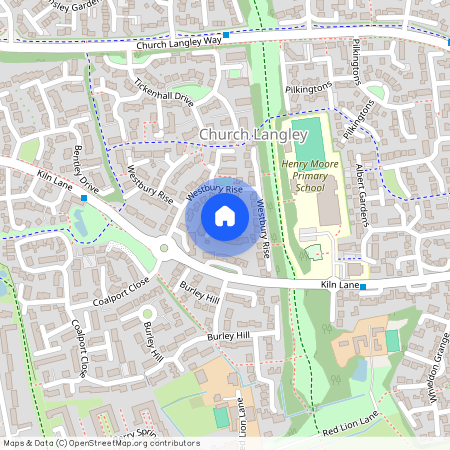 Westbury Rise, Church Langley, Harlow, Essex, CM17