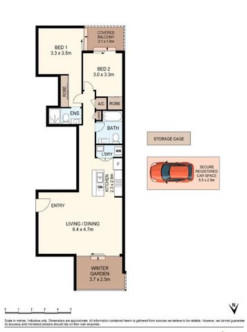 Modern and Spacious Two Bedroom Apartment 300M From Train Station and Shops - Photo 4