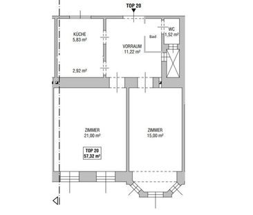 ++NEU++ perfekt geschnittene 2-Zimmer Altbauwohnung, wunderschöner ... - Photo 4