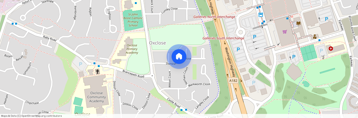 Dunstanburgh Close, Washington, Tyne And Wear, NE38