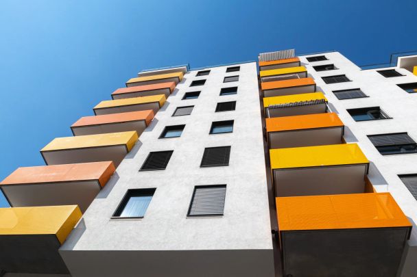 3-Zimmer-Wohnung mit großem Balkon und herrlicher Aussicht! Fußbodenheizung- und Temperierung! U6 Floridsdorf! - Foto 1