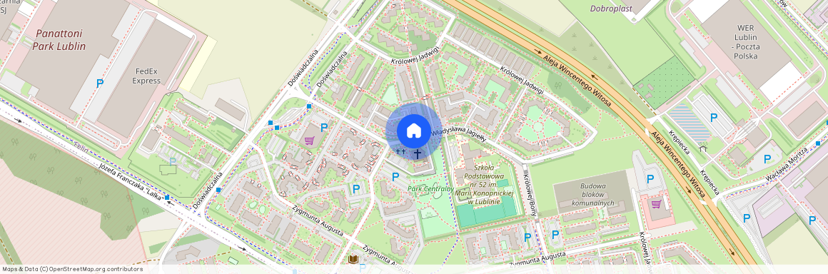 ul. Władysława Jagiełły, Felin, Lublin, lubelskie