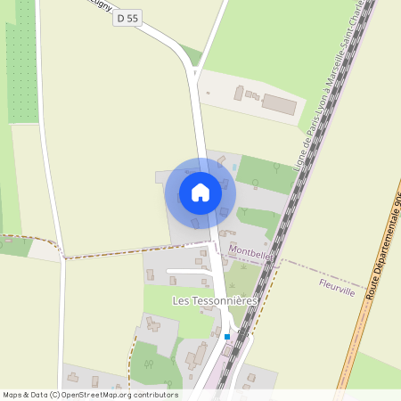 SAONE-ET-LOIRE (71), - BOURGOGNE-FRANCHE-COMTÉ, LUGNY (71260)