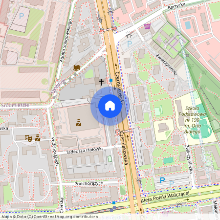 ul. Józefa Chełmońskiego, Sielce, Mokotów, Warszawa, mazowieckie