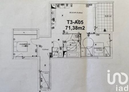 Appartement 3 pièces de 71 m² à Nîmes (30900) - Photo 3