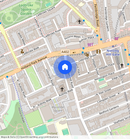 ** Campden Hill Gardens, London, W8 7AX