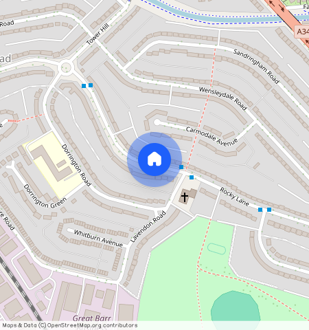 Rocky Lane Great Barr, Birmingham, West Midlands, B42