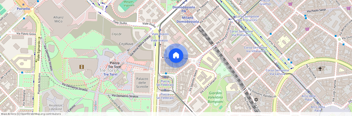 Via Giovanni Prati, Milan, Lombardy 20145