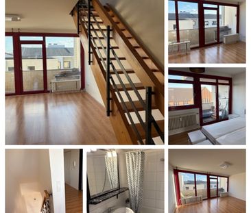 Helle 2,5-Zimmer-Maisonette-Wohnung mit 2 Balkonen in zentraler Lag... - Photo 1