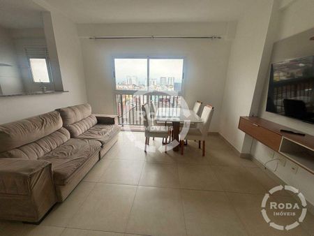 Apartamento para aluguel, 2 quartos, 1 vaga, Encruzilhada - Santos/SP - Photo 2