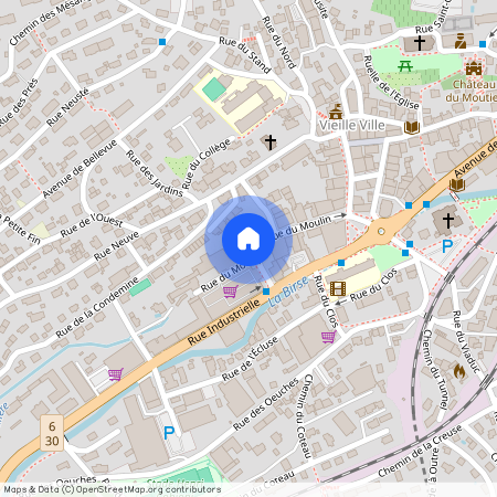 Rue du Moulin 20-22, 2740 Moutier