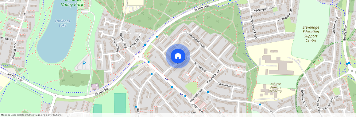 Room 5, 36 Dovedale, Stevenage, Hertfordshire