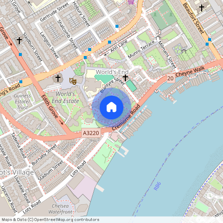 Upper Berenger Walk, Chelsea, SW10, London