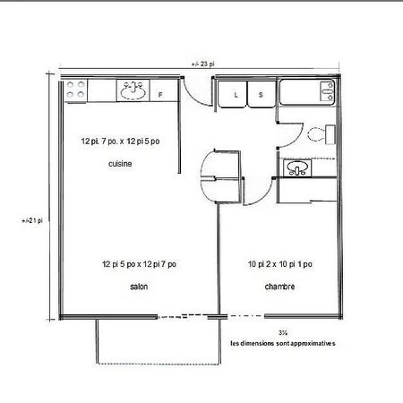 RÉNOVÉ AU COMPLET! 3 1/2 INSONORISATION SUPÉRIEURE - Photo 4