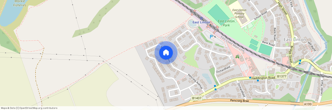 Noble Gardens, East Linton, East Lothian, EH40