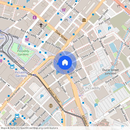 Piccadilly, Manchester, Greater Manchester, M1 2BU