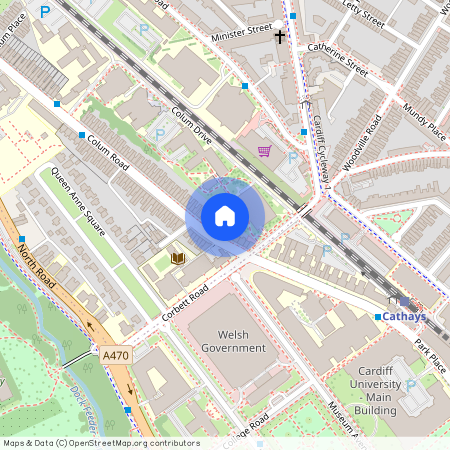 Colum Road, Cathays, CF10