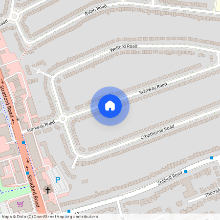 Stanway Road, Shirley, Solihull, B90