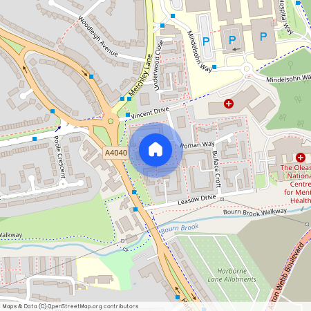 Roman Way, Harborne, Birmingham, B15 2SL
