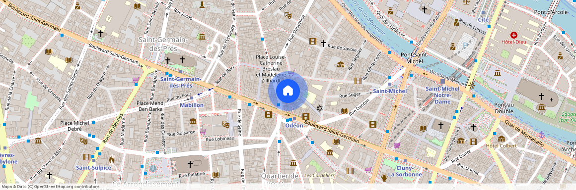 Cour du Commerce Saint-André, Francja, Paris