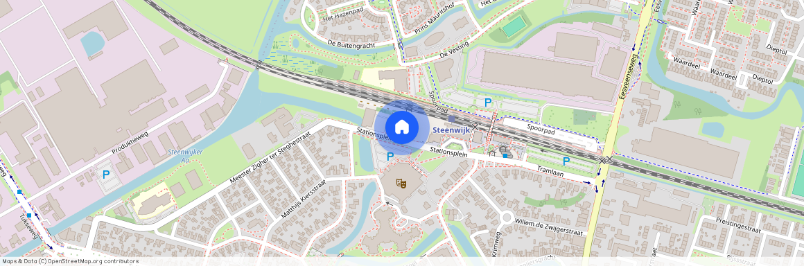 Torenlanden, 8331 GM, Stationsplein, Steenwijk