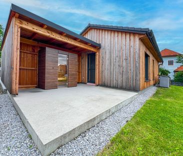 WALDVIERTLERTRAUM – Holzmassivhaus mit Carport und Garten in Loiwein - Foto 1