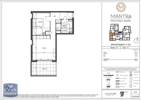 Appartement à louer 2 pièces 43.9m² - Photo 4