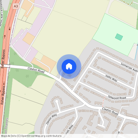 Oaklands Close, Chessington, Surrey. KT9