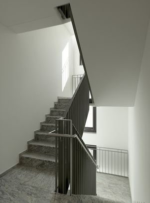 OFFENE BESICHTIGUNG 17.02 um 10 Uhr: Mitte: NEUBAU 2-Zi-Whg, 40 m², bodentiefe Fenster, W-Bad, 2.OG - Foto 1
