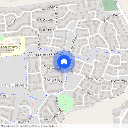 Ffordd Y Cigfran, Coity, BRIDGEND