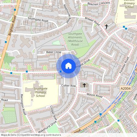 Southgate Parade, Crawley, RH10