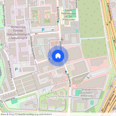 Warszawa, Mokotów, Mokotów, Sielce, Bobrowiecka