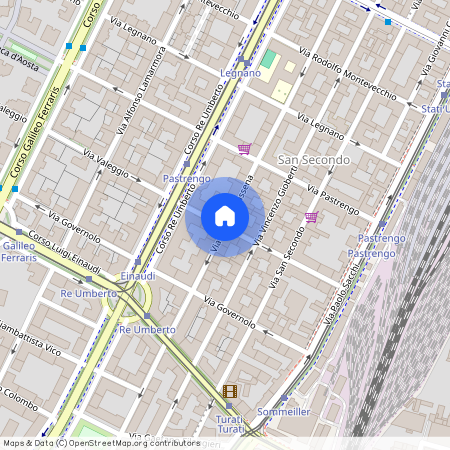 Via Massena, Turin, Piedmont 10128