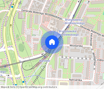 studio z balkonem i parkingiem w cenie, Atlas Arena/Dworzec Kaliski - Фото 1