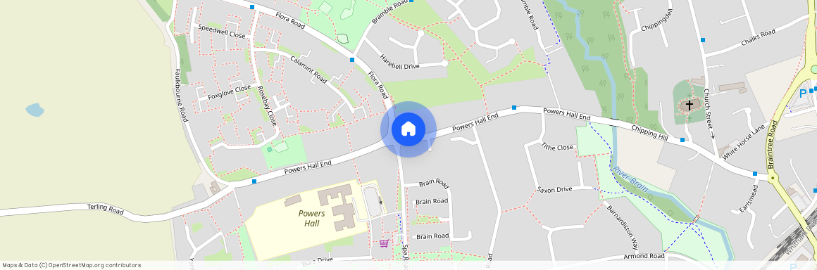 Powers Hall End, CM8