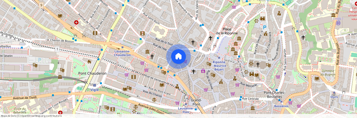 Rue St-Laurent 29, 1003 LAUSANNE