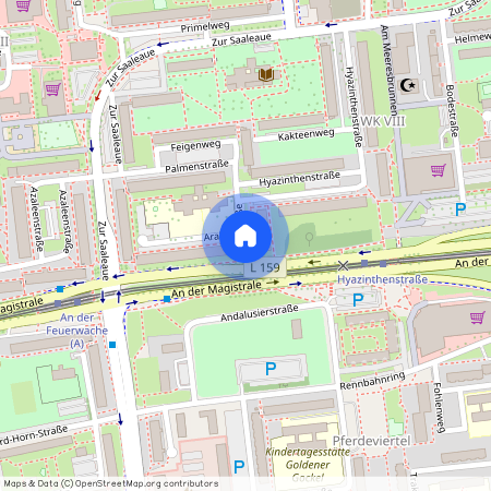 Aralienstraße 3 ·, 06122, Halle (Saale), 4. Etage ·, Nördliche Neustadt