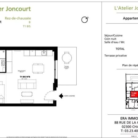Appartement T1 CHAUNY - Photo 4