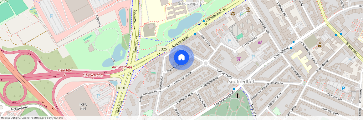 Bugenhagenstraße 4, 24114 Kiel, (Südfriedhof), Deutschland