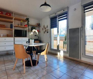 TOULOUSE / Location Appartement 1 Pièce 28 m² - Meublé - Photo 3