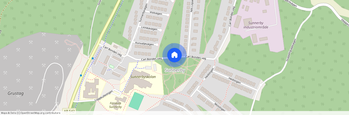 Carl Bondes väg, Sorunda