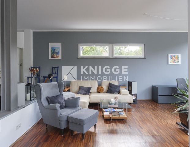 +++ 3439 - Architekten-Penthouse in begehrter Villenlage von GL-Hebborn +++ - Photo 1