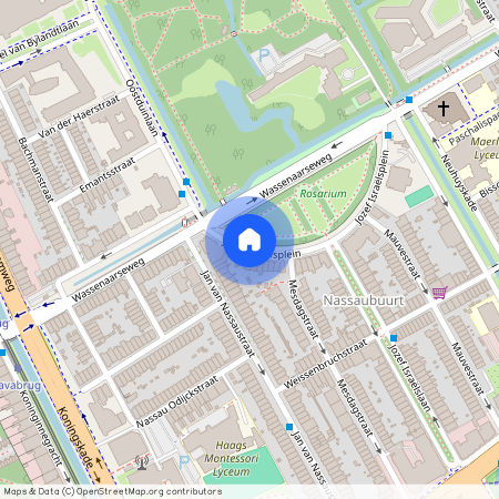 Nassaubuurt, 2596 AS, Jozef Israëlsplein, Den Haag