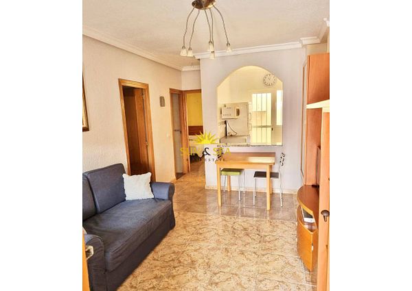 Rent from September to June, 2 bedroom apartment in La Ribera, San Javier.