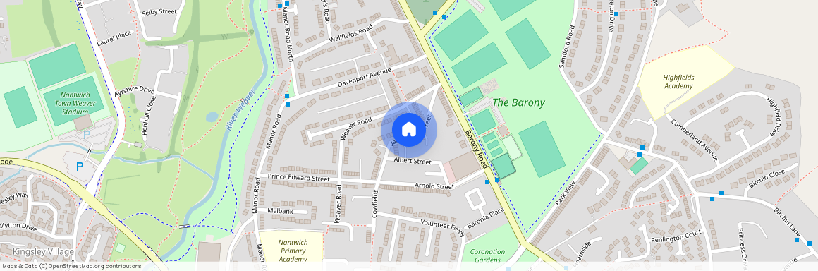 James Hall Street, Nantwich, CW5