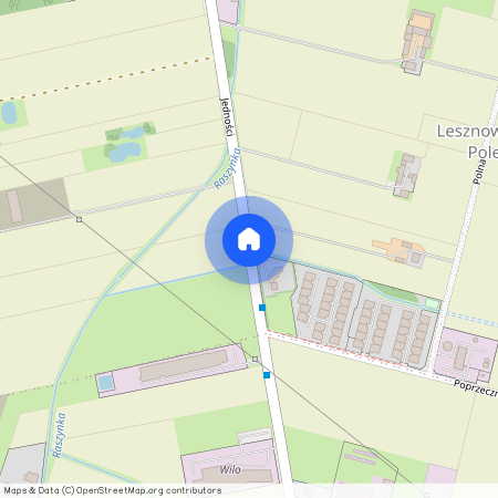 ul. Jedności, Lesznowola, Lesznowola, piaseczyński, mazowieckie