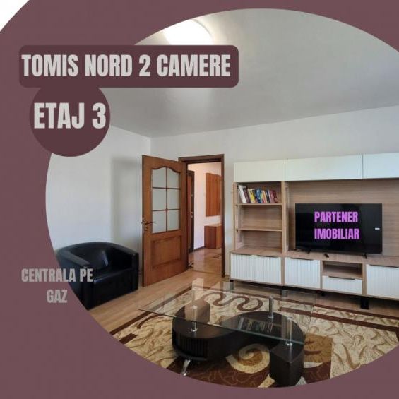 OMV- Tomis Nord- 2 Camere Decomandate, Mobilate, Cu Centrala Pe Gaz - Photo 1